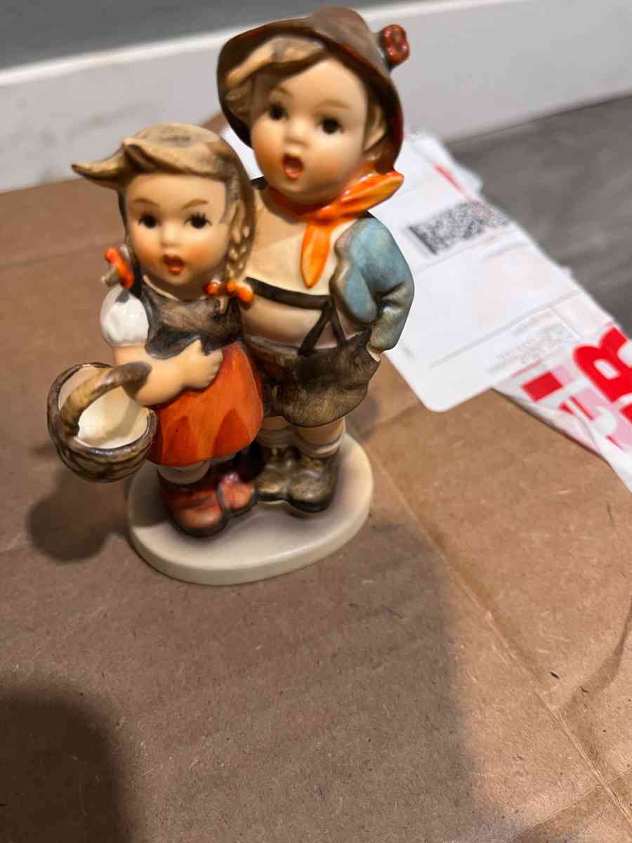 Vintage MJ Hummel Surprise Figurine - Toledo, Ohio - FleaMarketBay