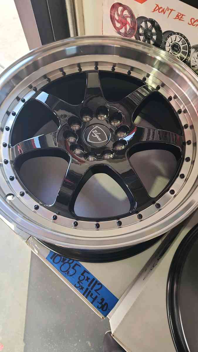 New Rims and tires auto repair alignment all at inout tires - Huntington Park, California - FleaMarketBay