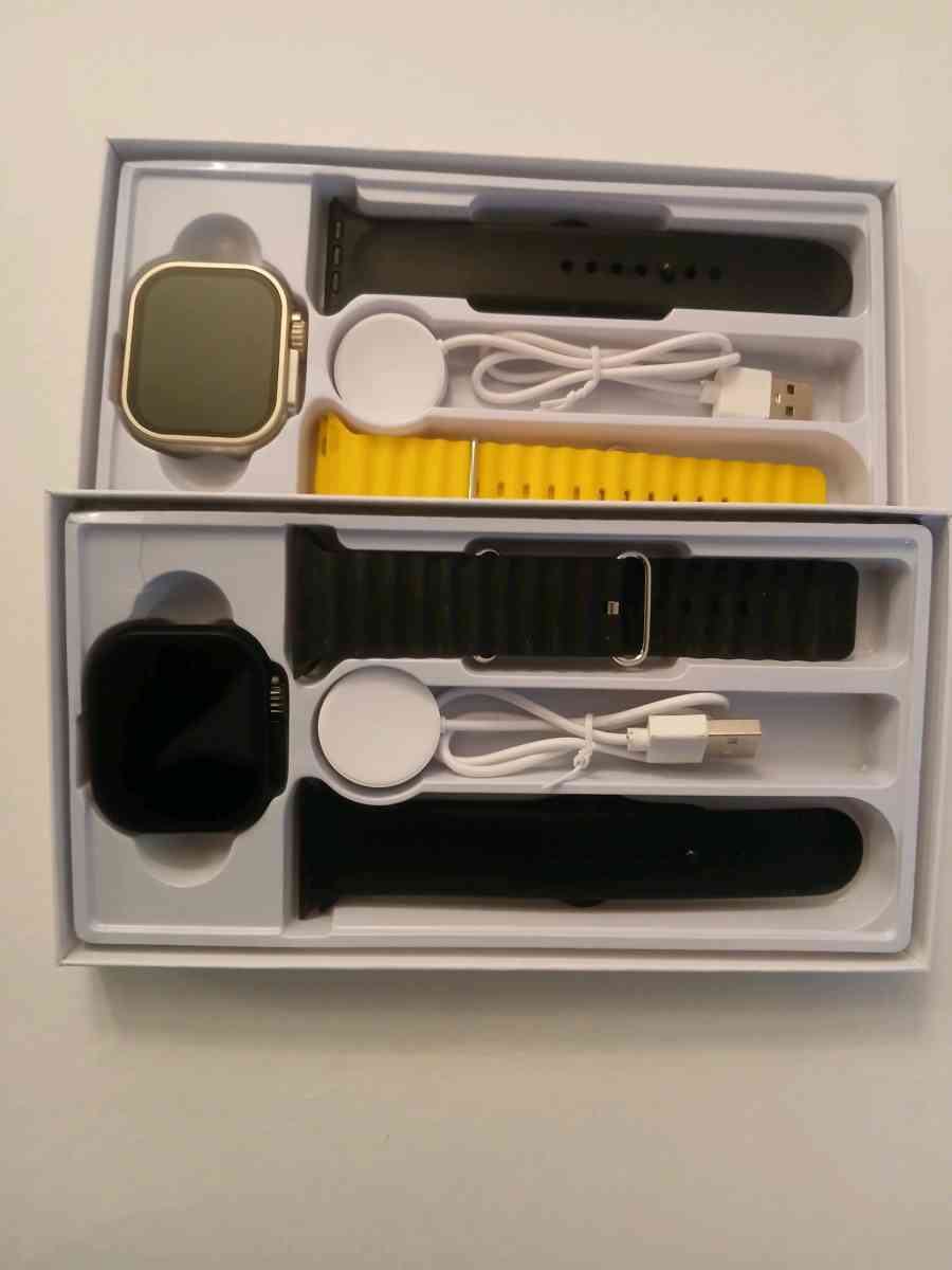 SMART WATCH ULTRA  Connect to All ANDROID AND IPHONES