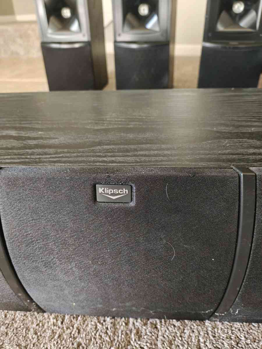 Klipsch Icon V Series 5Channel Home Theater Speakers  VC25 - Des Moines, Iowa - FleaMarketBay