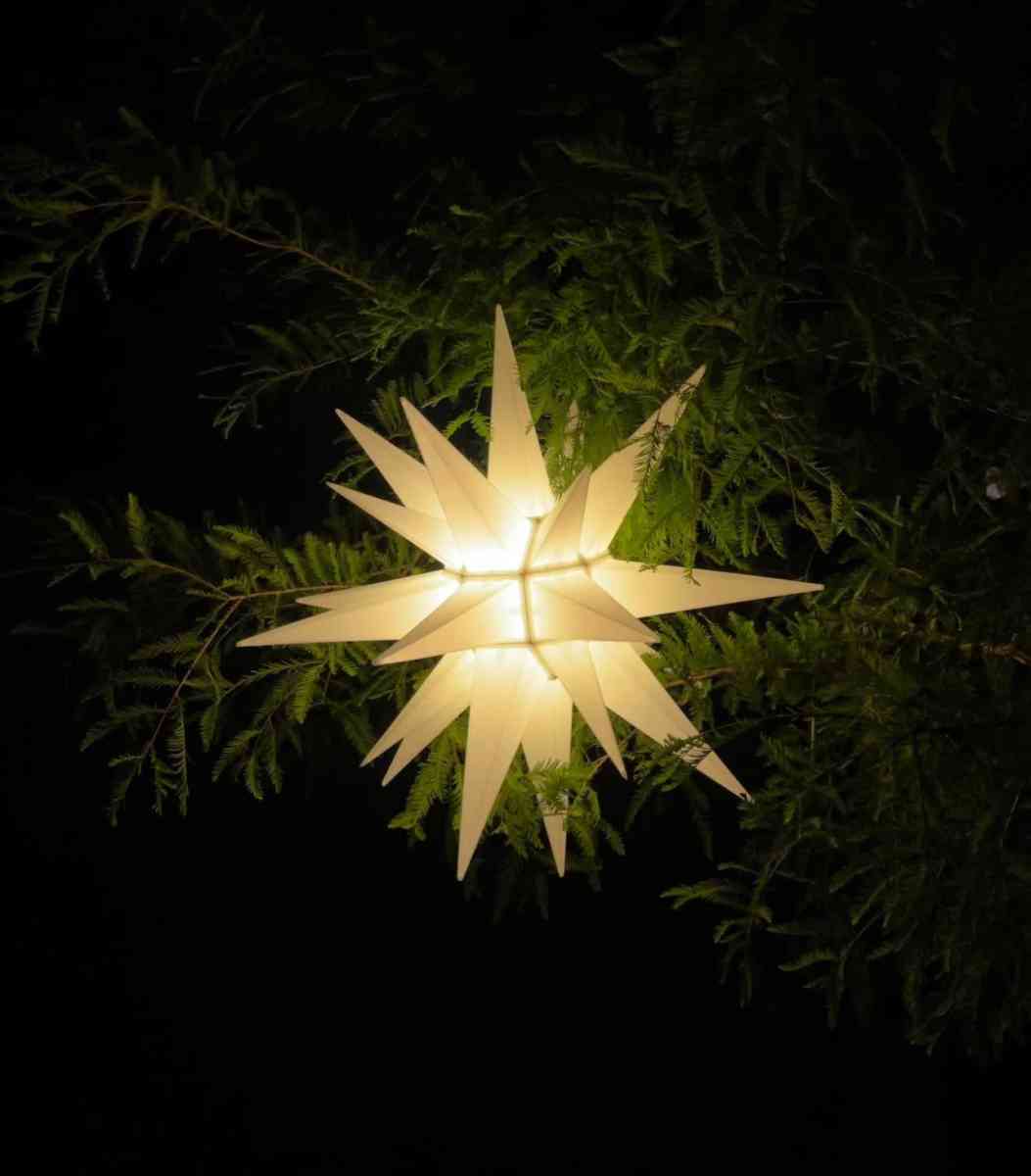 22Moravian Star Light  Durable PVC  Christmas decorations - Lancaster, Pennsylvania - FleaMarketBay