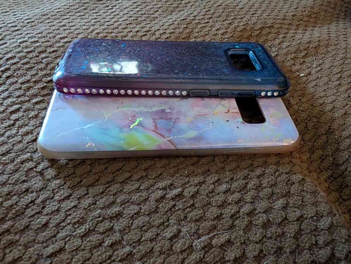 2 Samsung S8 phone cases - Savannah, Georgia - FleaMarketBay