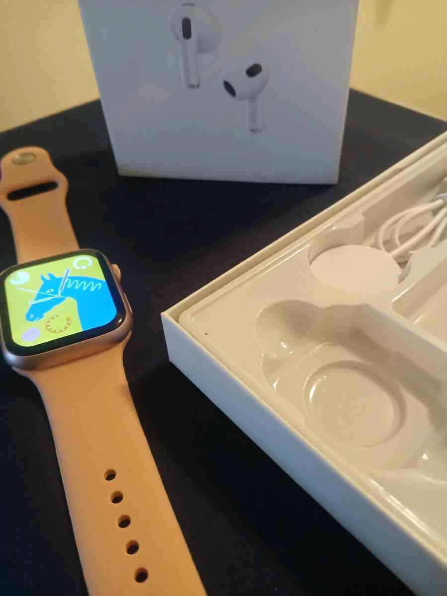 PINK ROSE GOLD SMART WATCH BRAND IN BOX 4 ALL ANDROID IPHONE