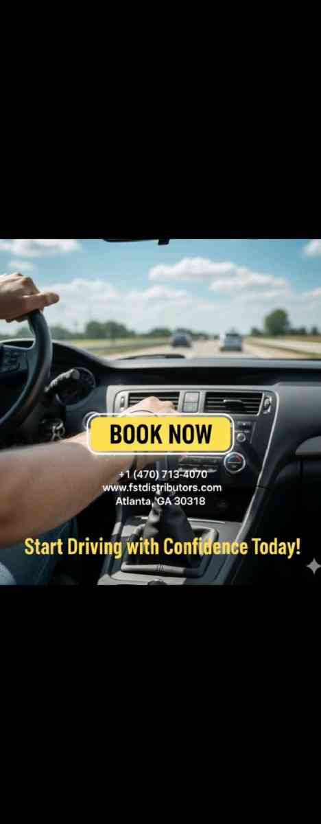 Professional Manual Driving Course - Atlanta, Georgia - FleaMarketBay