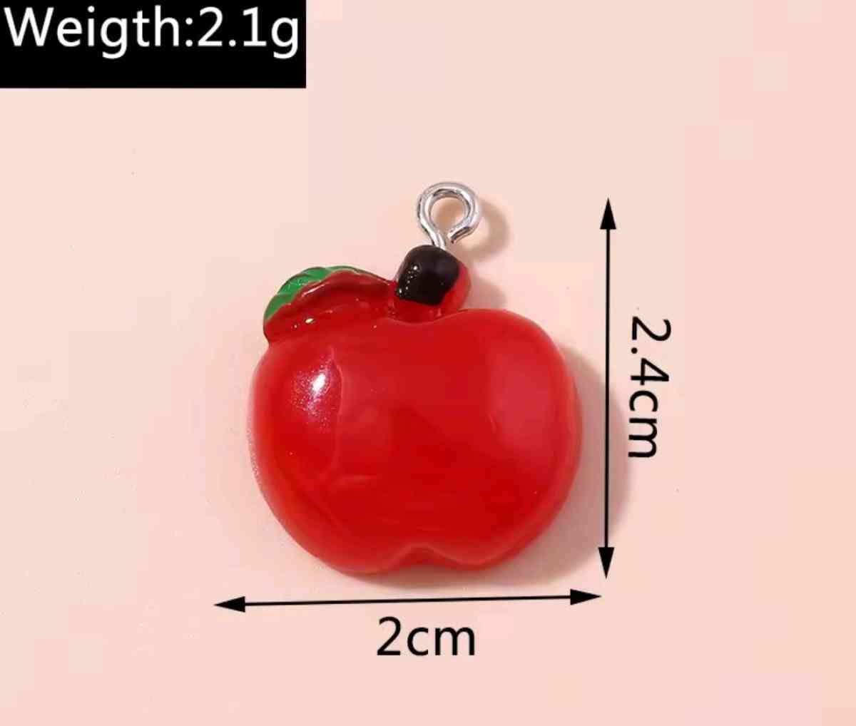 Apple From Teachers Pet Hookstyle Earrings and Necklace Set - Newport News, Virginia - FleaMarketBay