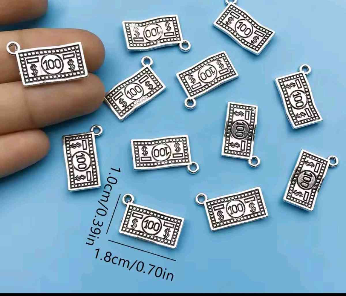 Red Casino Luck Charm Stud Earrings - Newport News, Virginia - FleaMarketBay