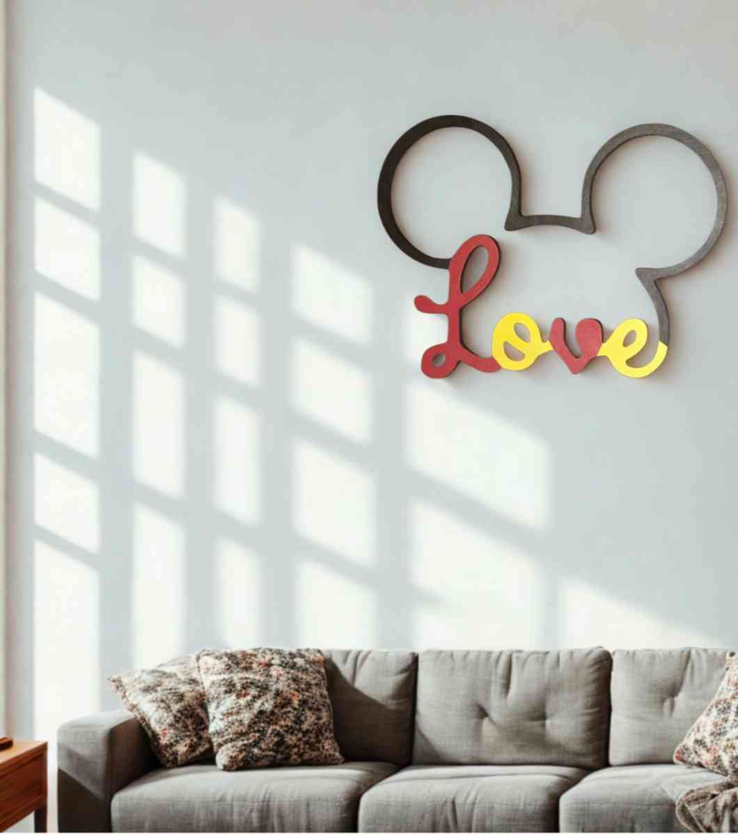 Mickey Mouse inspired wall art