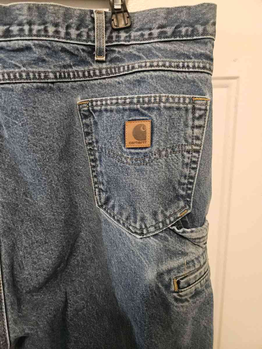 Carhartt Mens Denim Blue Jeans - Tulsa, Oklahoma - FleaMarketBay