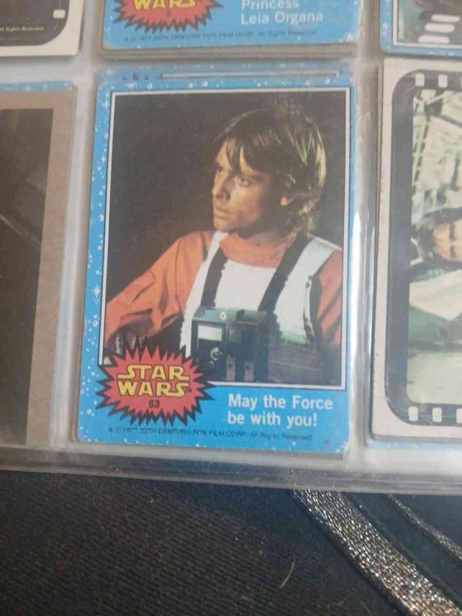 1977 Topps Star Wars trading cards - Dallas, Texas