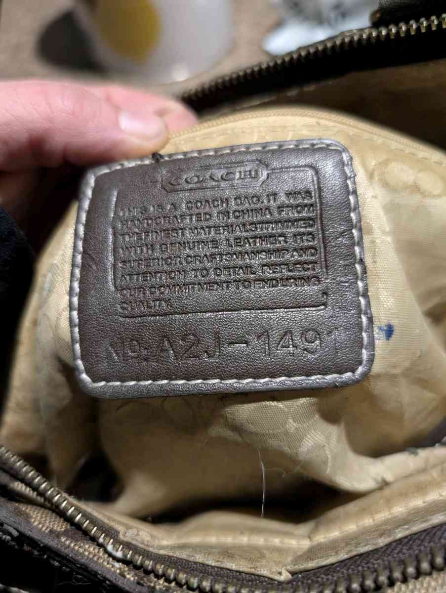 Coach bag style 1491 - Rockford, Illinois - FleaMarketBay