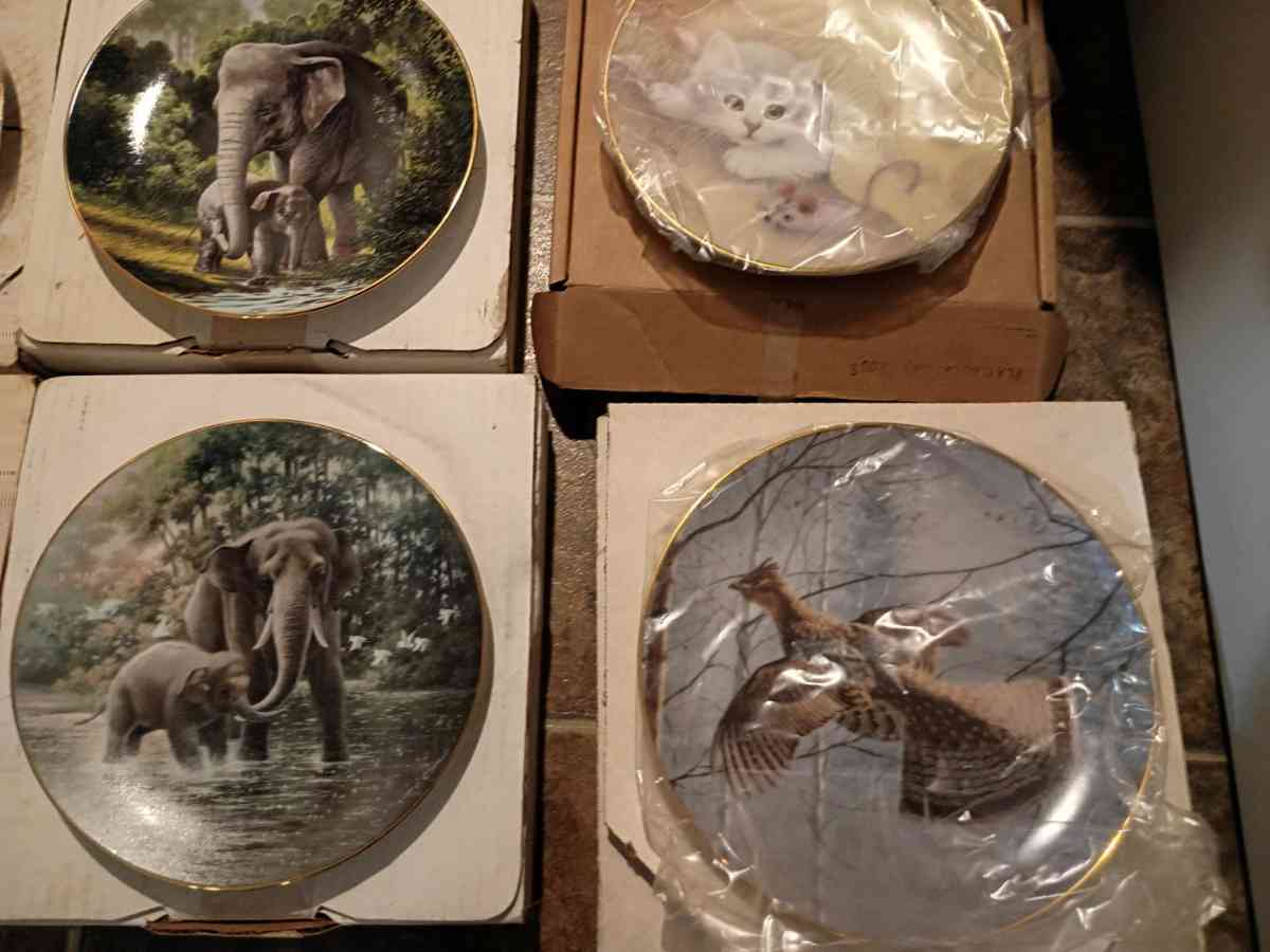 Franklin Mint and Bradford Exchange plates - Fond Du Lac, Wisconsin - FleaMarketBay