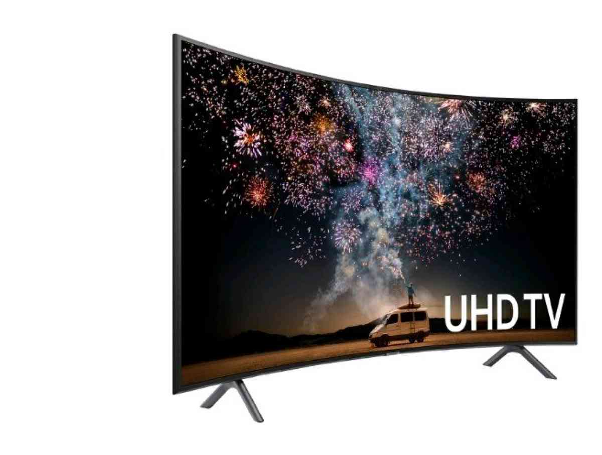 55 in curved TV samsung with surround sound - Barney, Georgia