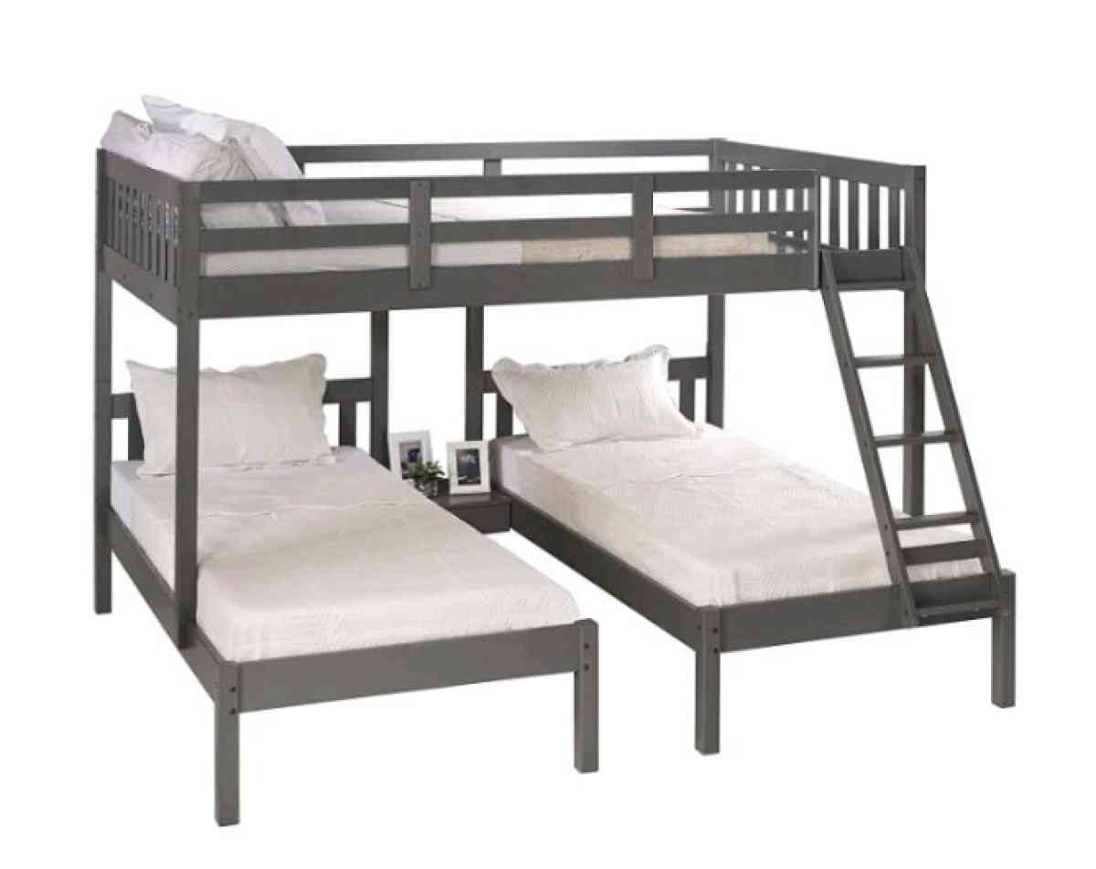 CITY TRI Bunk Bed  All Parts Included Must Go - Houston, Texas