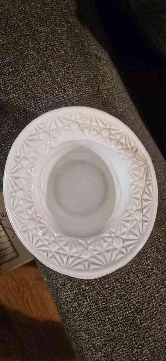 Fenton Milk Glass Hat - Georgetown, Texas - FleaMarketBay