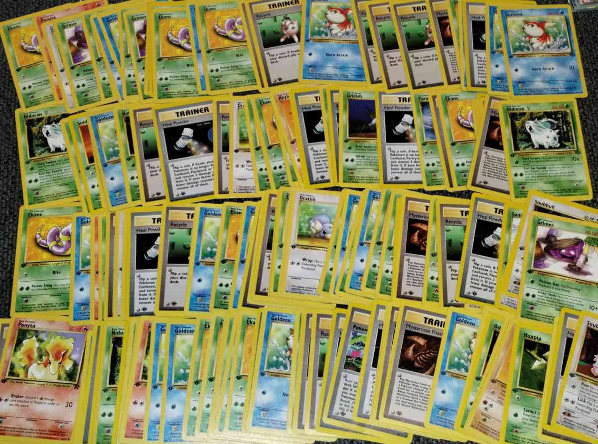 pokemon cards 1st edition - Elmira, New York - FleaMarketBay