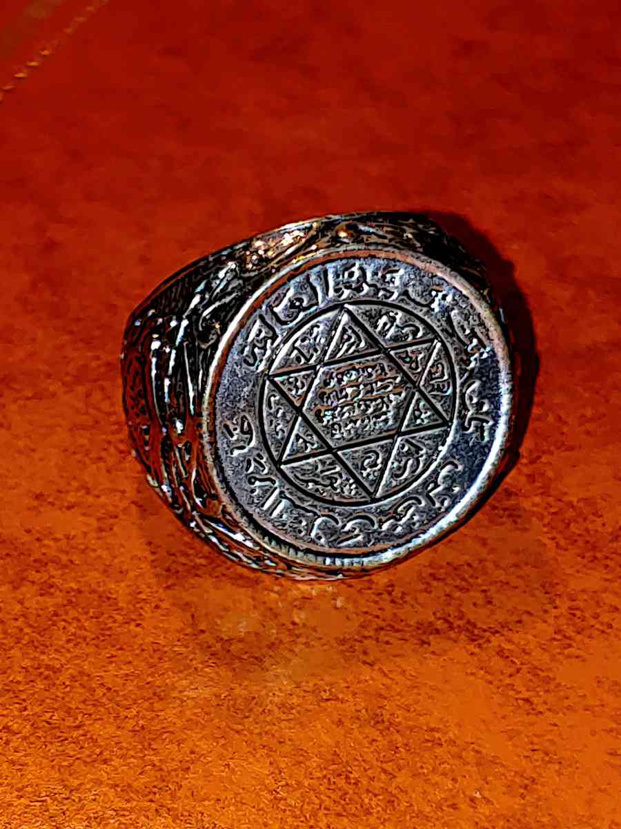 GREAT JEWISH RELIGION DAVID STAR MASCOT LUCKY RING Size 9 - Brooklyn, New York
