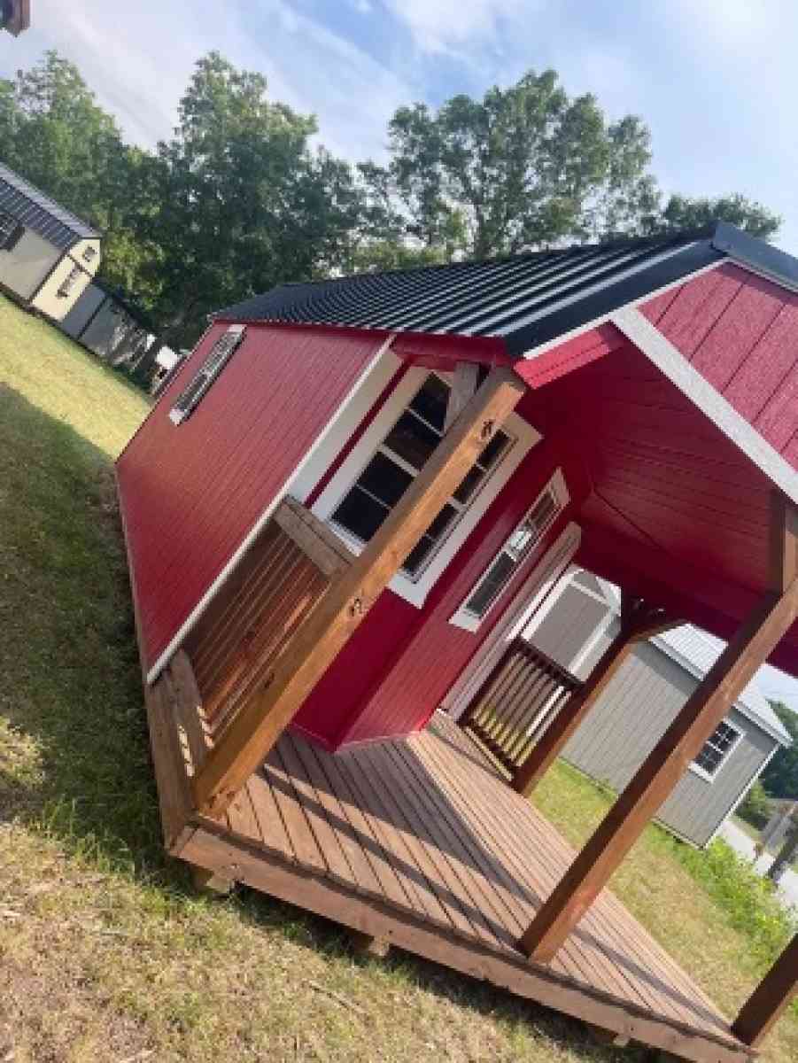 Deluxe Lofted Barn Cabin 12x24 - Starr, South Carolina