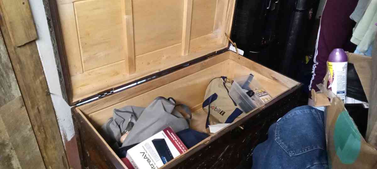 HandCarved Camphorwood Chest  Antique Oriental Style - New Caney, Texas - FleaMarketBay