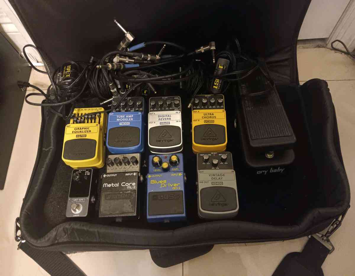 9 Guitar Effects Pedals
