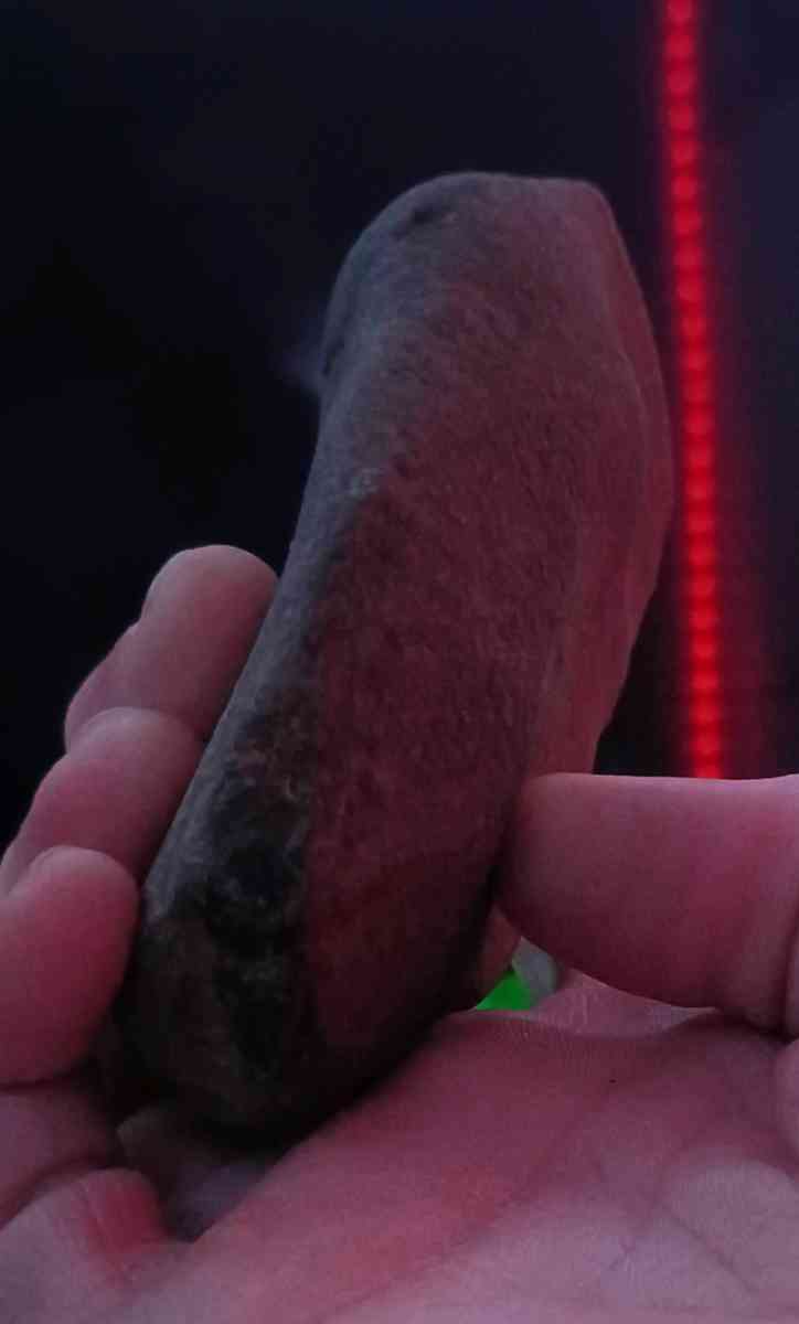 native American hammer stone tool artifact - North Branch, Michigan - FleaMarketBay