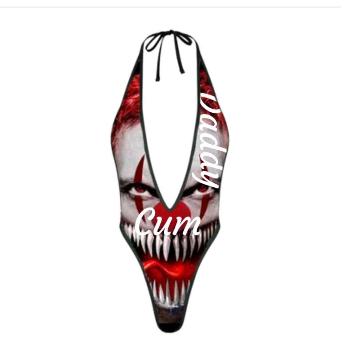 womens demon clown lingerie