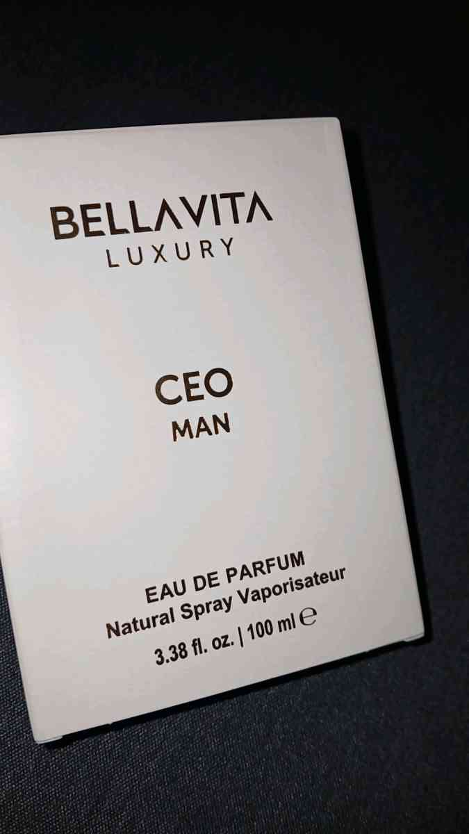 Bellavita Laxury Ceo Man Cologne Smells good 100ml - Wilsonville, Oregon - FleaMarketBay