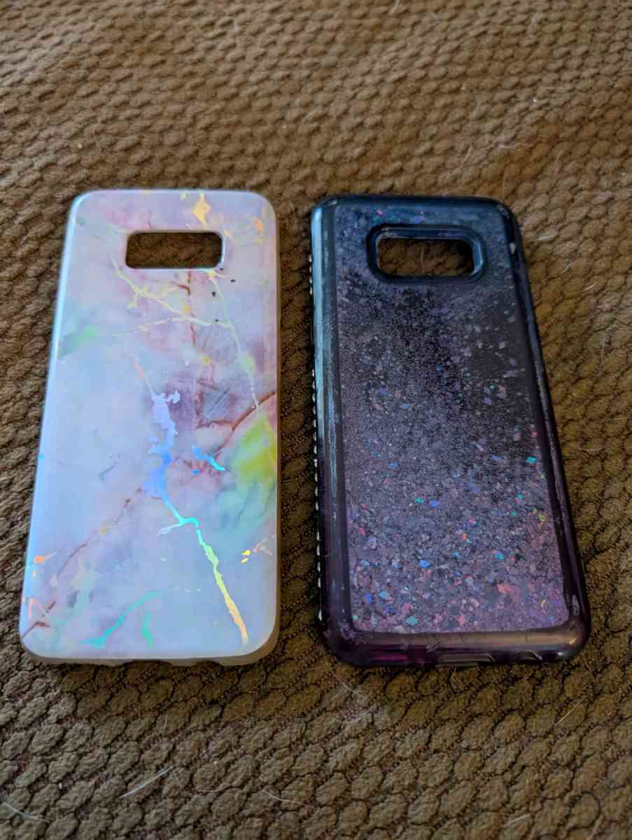 2 Samsung S8 phone cases
