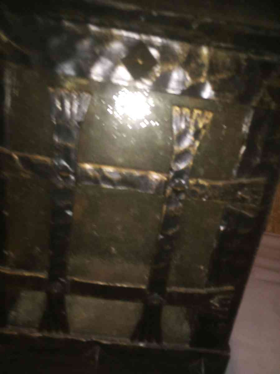 two indoor outdoor lamps mideveil looking hanging lamps - South Haven, Michigan - FleaMarketBay