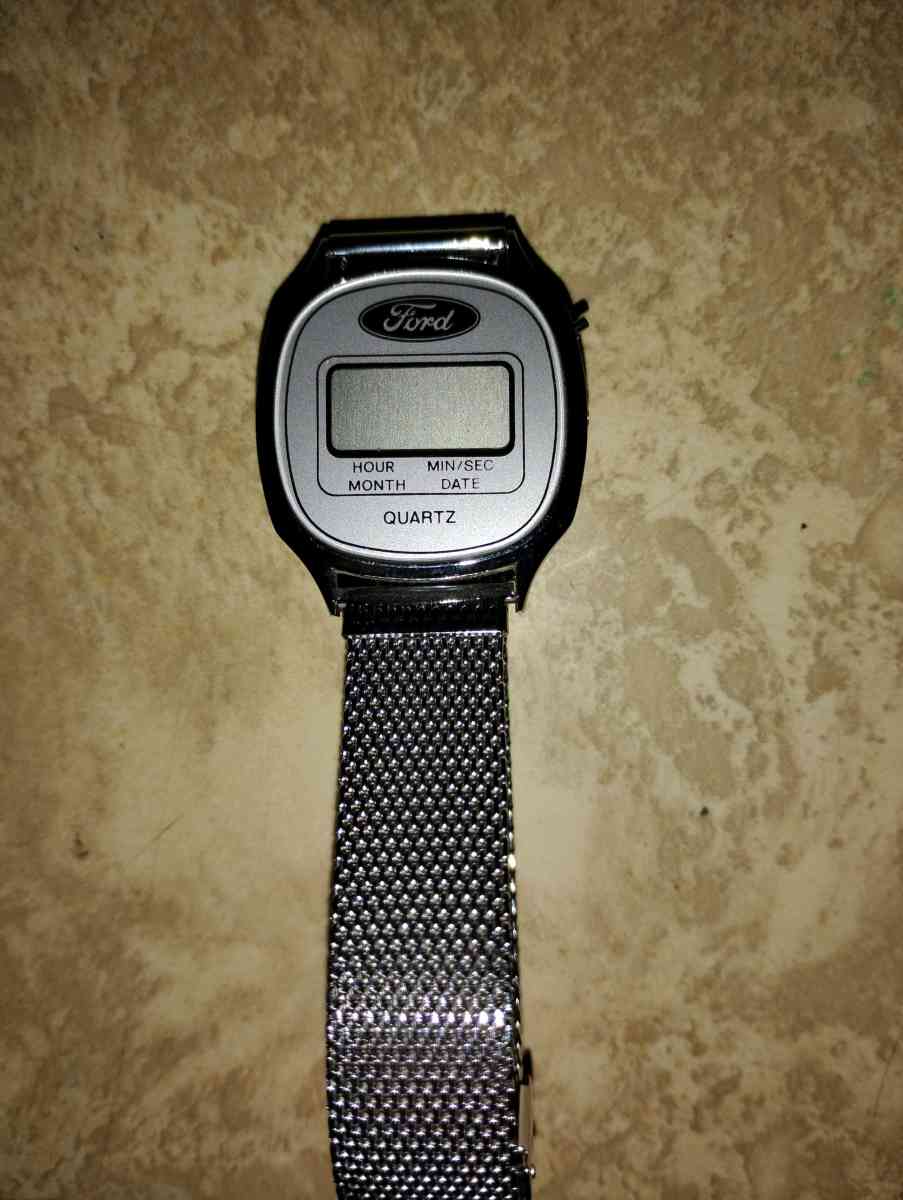 vintage Ford digital watch - Martinsville, Virginia - FleaMarketBay
