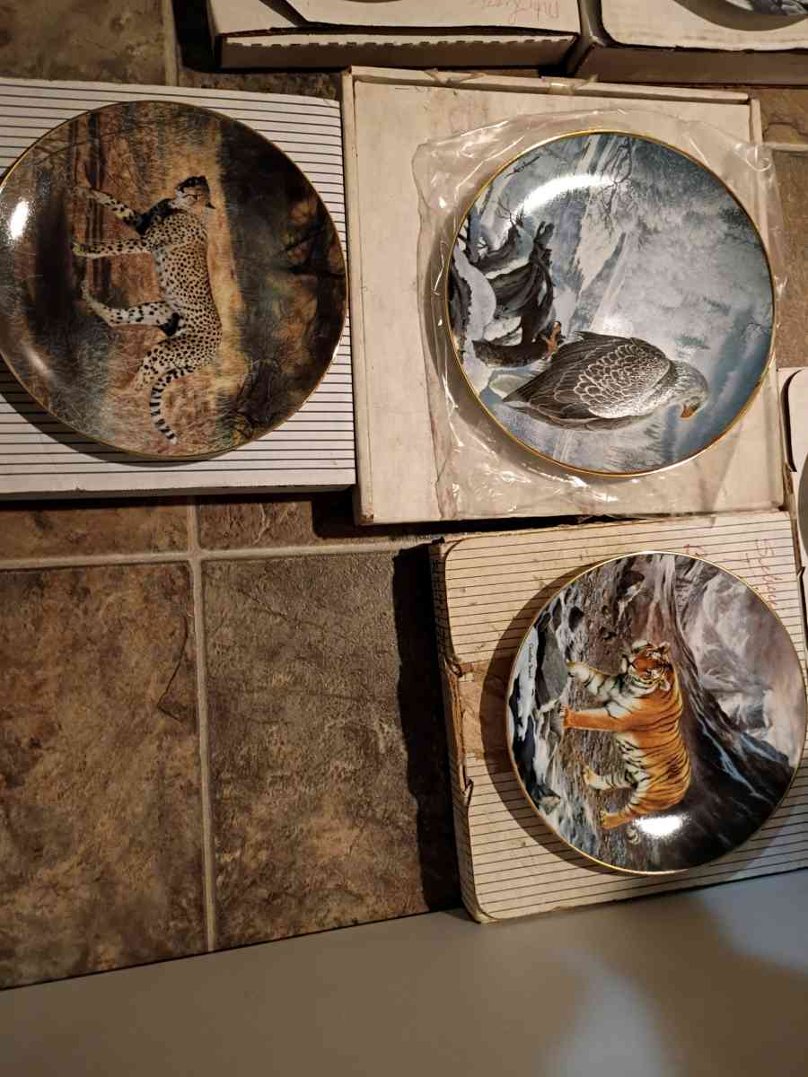 Franklin Mint and Bradford Exchange plates - Fond Du Lac, Wisconsin - FleaMarketBay