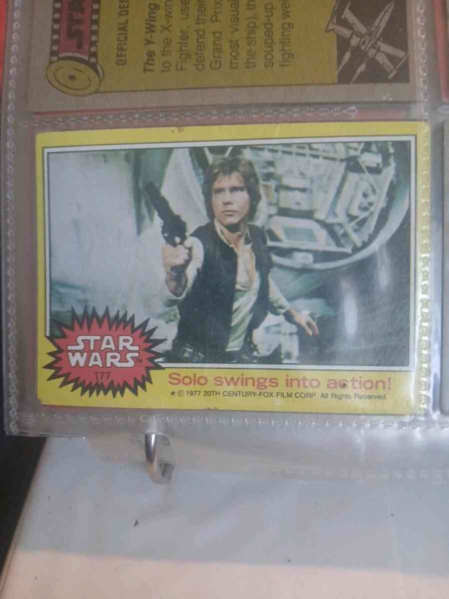 1977 Topps Star Wars trading cards - Dallas, Texas - FleaMarketBay