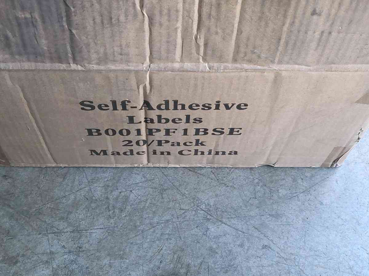 7 BOXES OF SELF ADHESIVE LABELS BOO1PF1B - Vacaville, California - FleaMarketBay