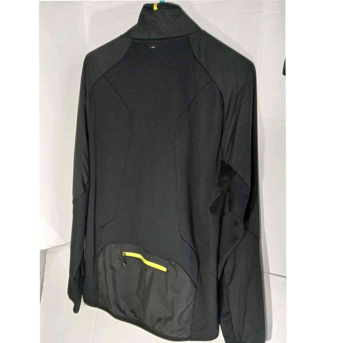 sports polo ralph lauren zip up jacket large black excelleni - Lancaster, Ohio - FleaMarketBay