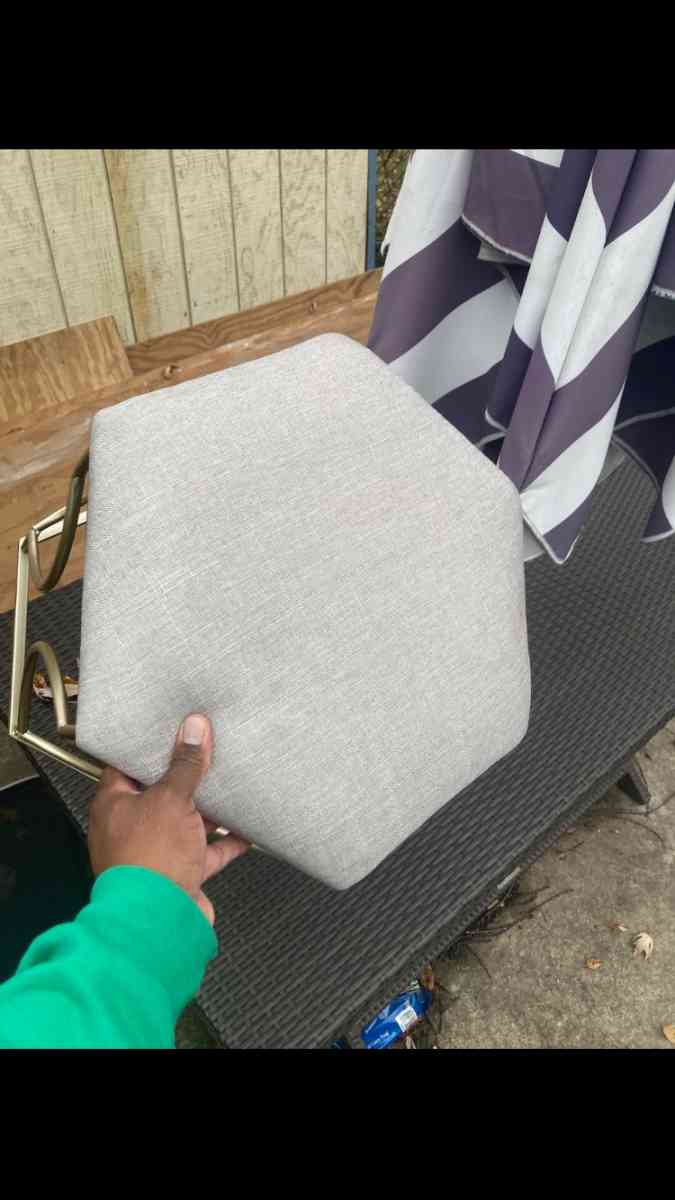 HomeGoods Hexagonal Stool - Abington, Pennsylvania - FleaMarketBay