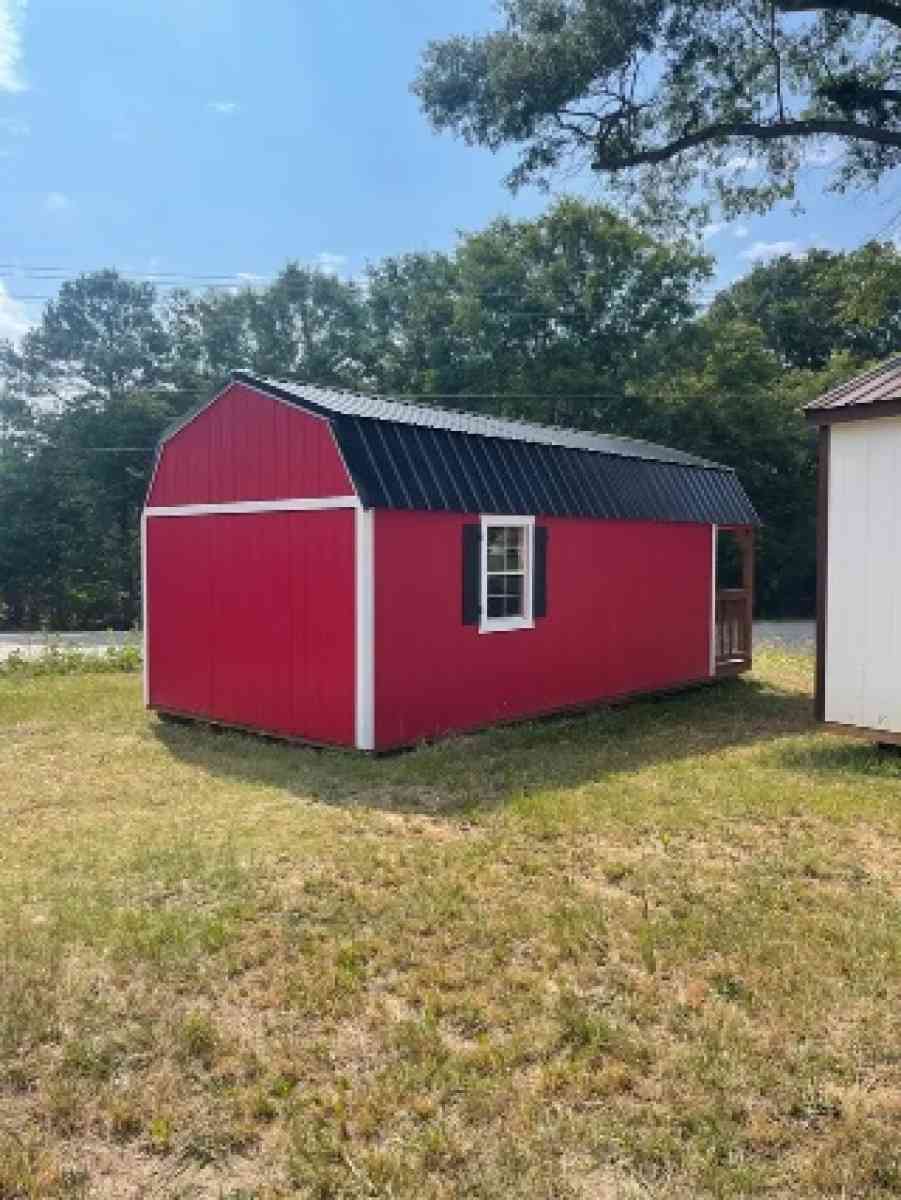 Deluxe Lofted Barn Cabin 12x24 - Starr, South Carolina - FleaMarketBay
