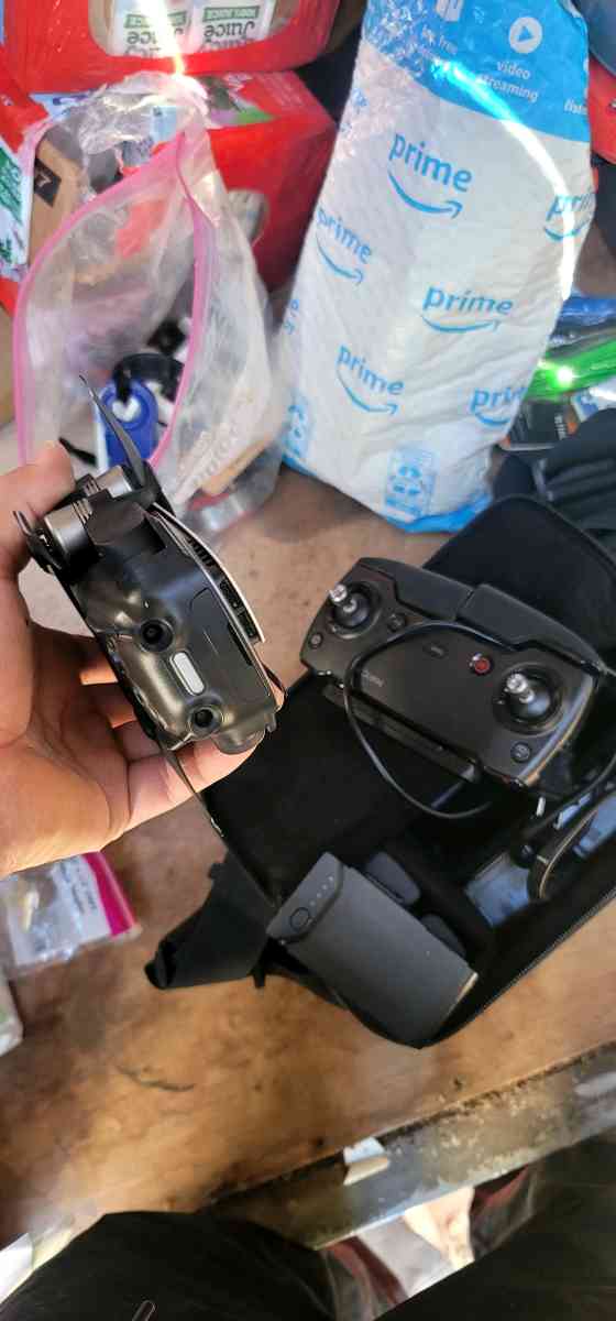 DJI mini drone with 3 batteries  accessories - Austin, Texas - FleaMarketBay