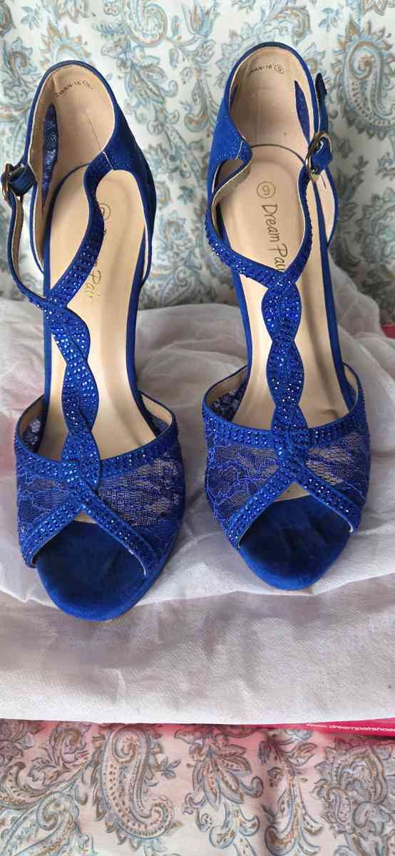 Navy Blue High Heels - Onalaska, Washington