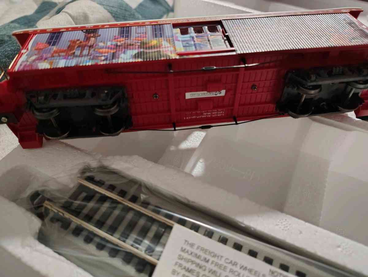 Hawthorne Village Rudolph Train set - Manteca, California - FleaMarketBay