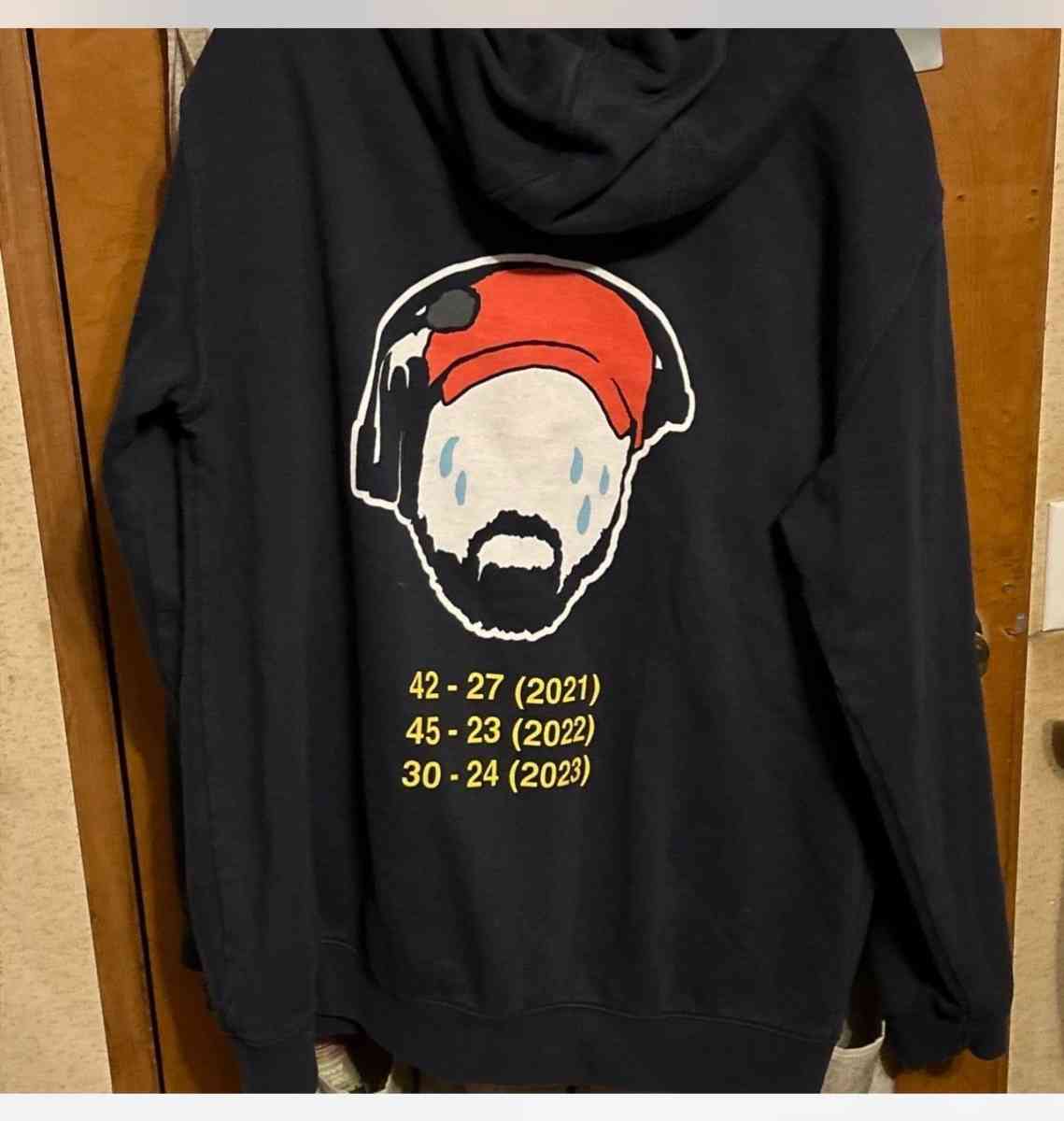 Barstool Michigan Crying Ryan Day Hoodie  Extra Large - Madison, North Carolina - FleaMarketBay