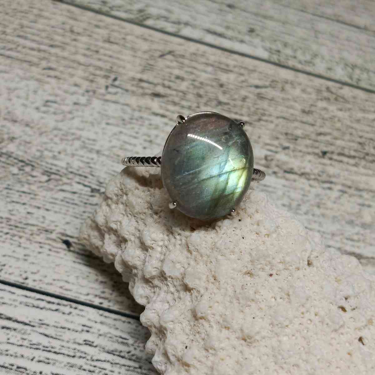 Labradorite Sterling Silver 925 Ring jewelry - Fullerton, California - FleaMarketBay