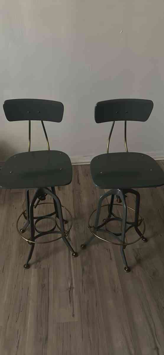 Restoration Hardware Vintage Bar Stools - Philadelphia, Pennsylvania - FleaMarketBay