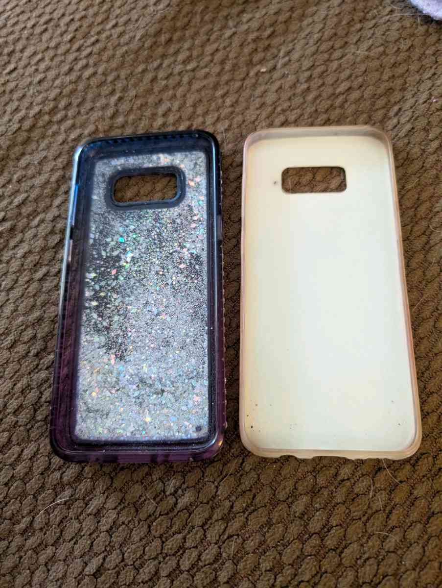 2 Samsung S8 phone cases - Savannah, Georgia - FleaMarketBay