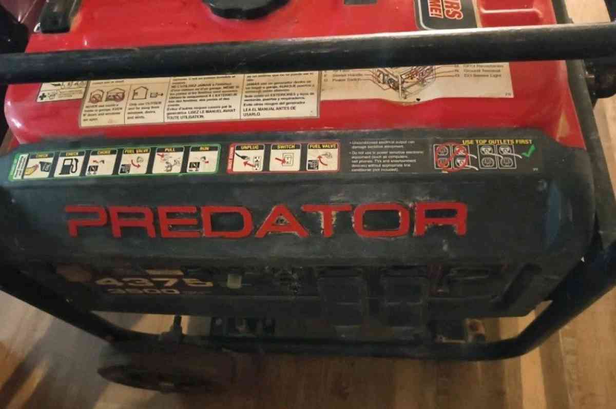 Predator Generator - Gray, Georgia - FleaMarketBay