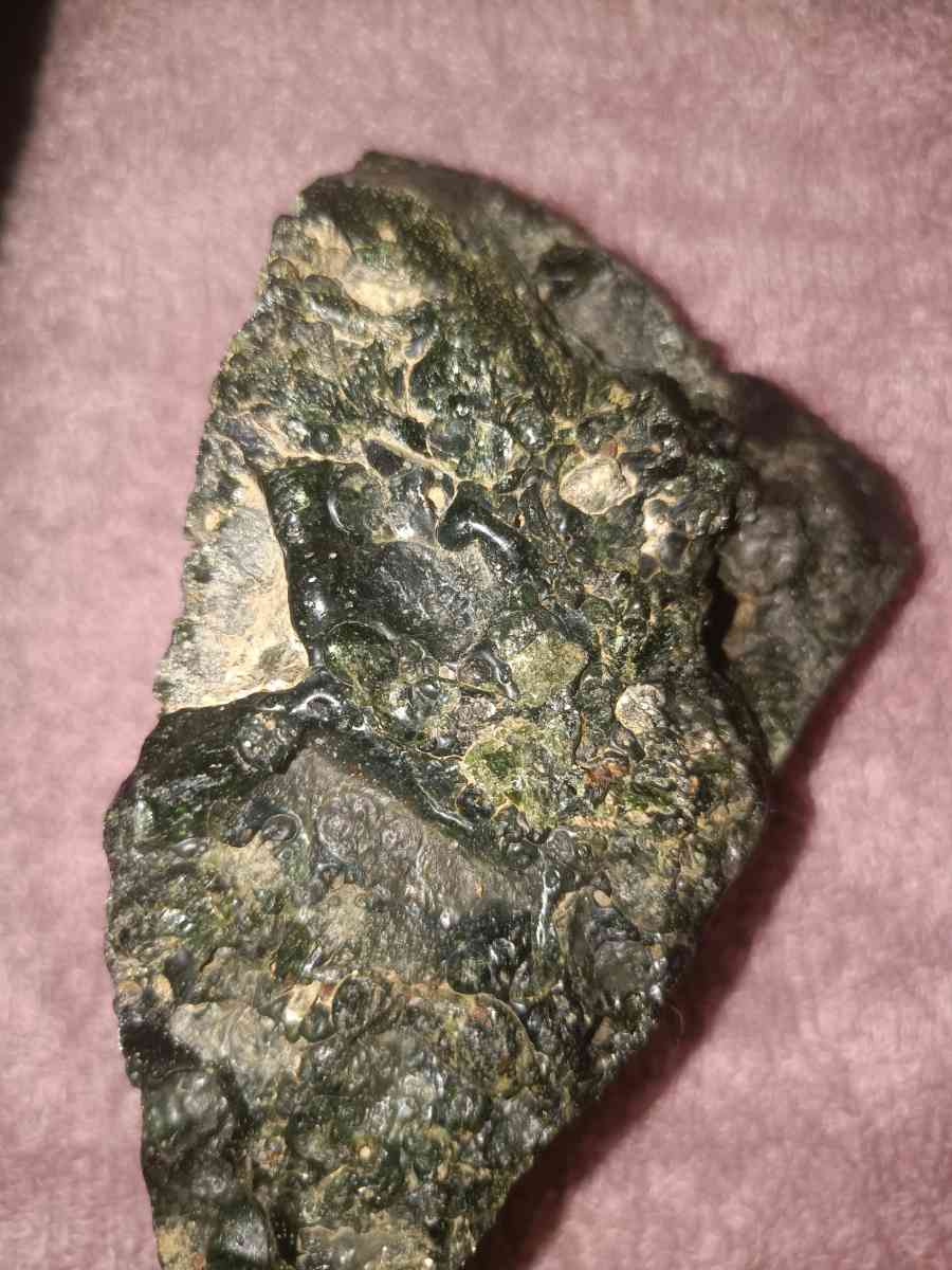 green glass slag - Adamsville, Alabama - FleaMarketBay
