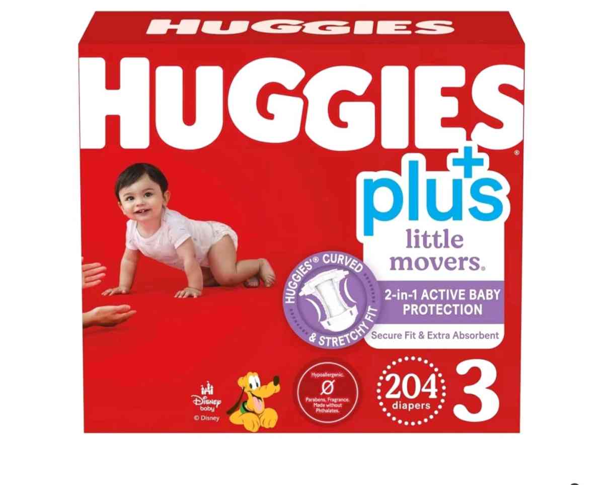 diapers huggies little movers size - Abilene, Texas