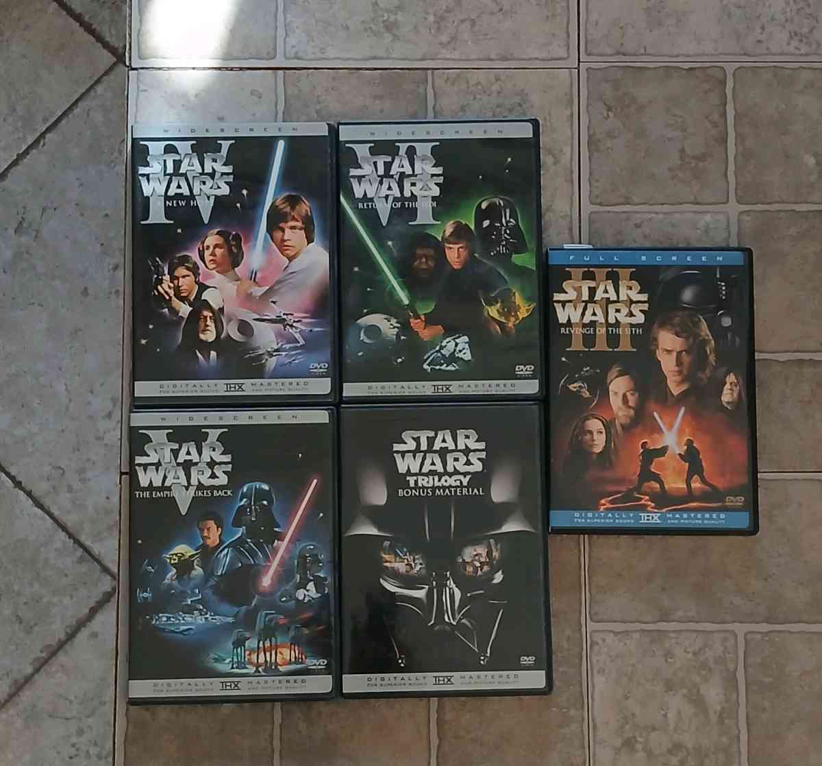 Star Wars Trilogy Episodes 4 5 6 and 3 - Phoenix, Arizona - FleaMarketBay
