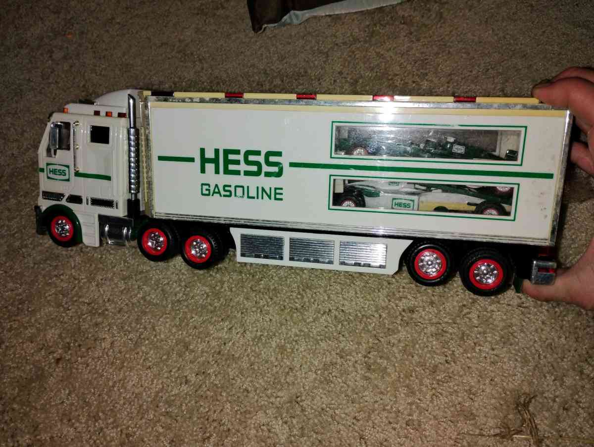 2003 Hess Toy Truck and Racecars This collectible toy inclu - Martinsville, Virginia - FleaMarketBay