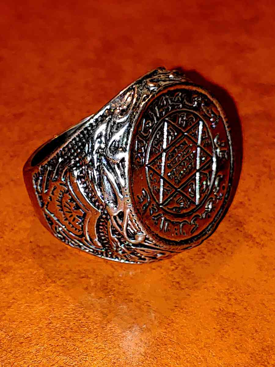 GREAT JEWISH RELIGION DAVID STAR MASCOT LUCKY RING Size 9 - Brooklyn, New York - FleaMarketBay