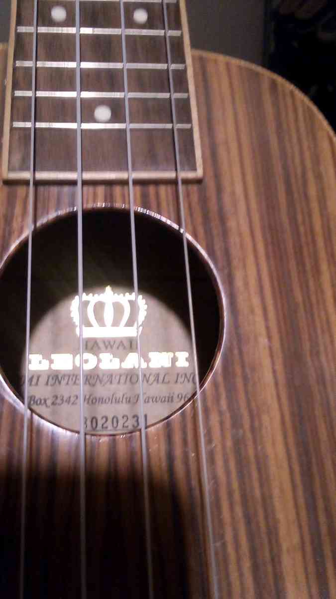 leolani ukulele zebrawood - Clovis, California - FleaMarketBay