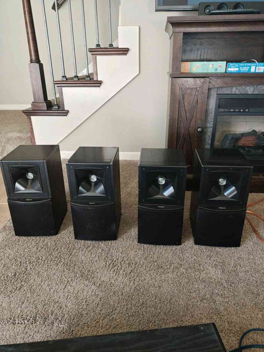 Klipsch Icon V Series 5Channel Home Theater Speakers  VC25 - Des Moines, Iowa - FleaMarketBay
